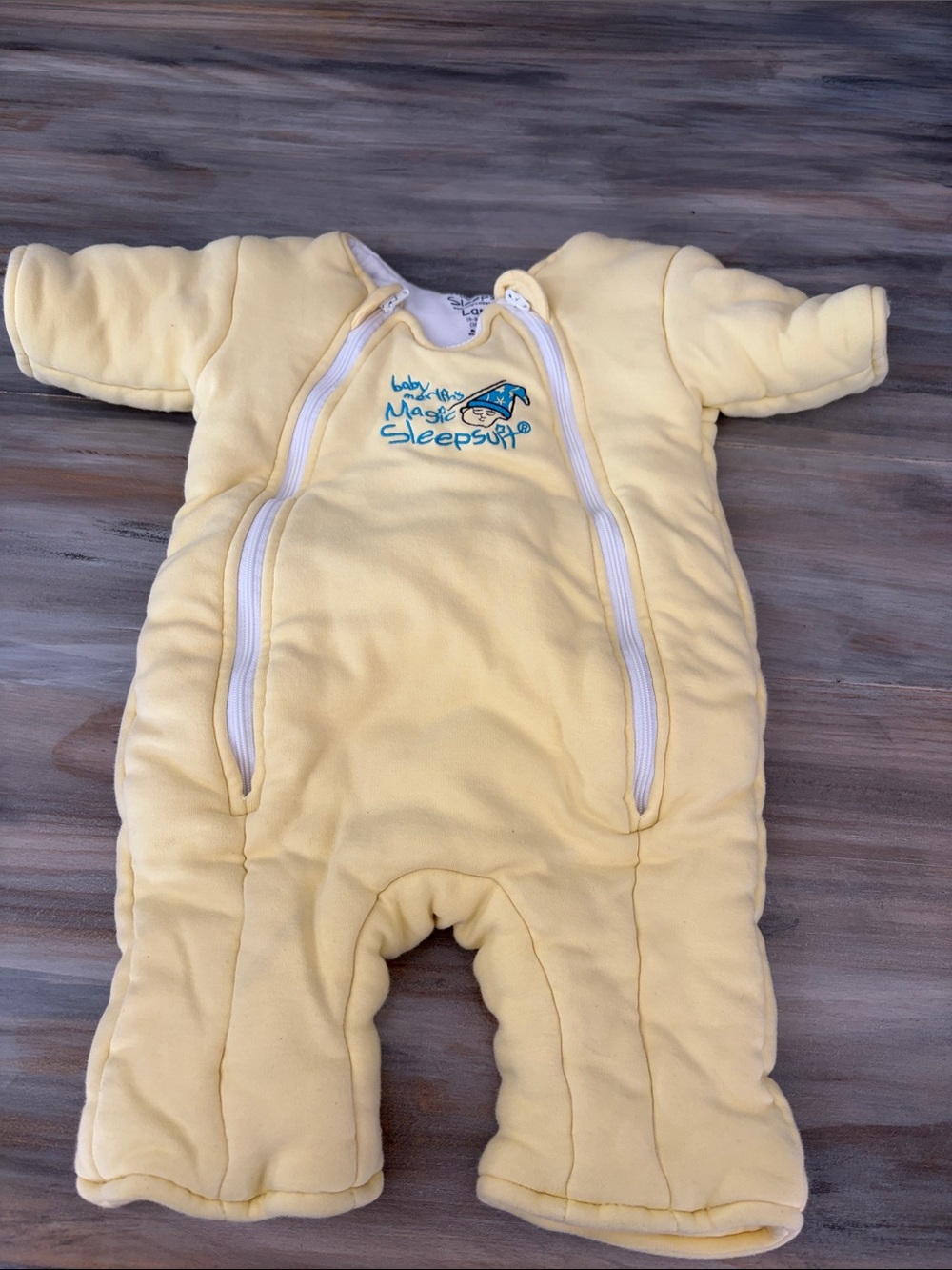 Baby Magic Sleepsuit Cozy Yellow Sleep Sack